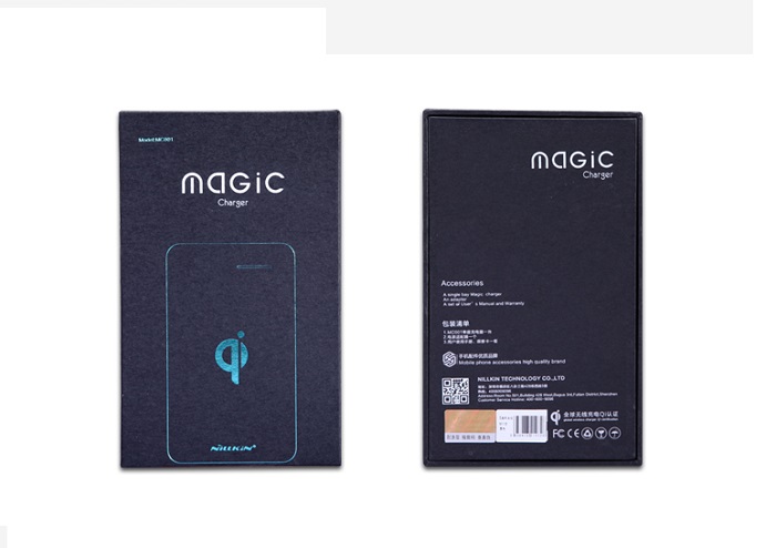 Nillkin Nillkin Magic Trådlös Laddare med Qi Teknologi (Blå) 