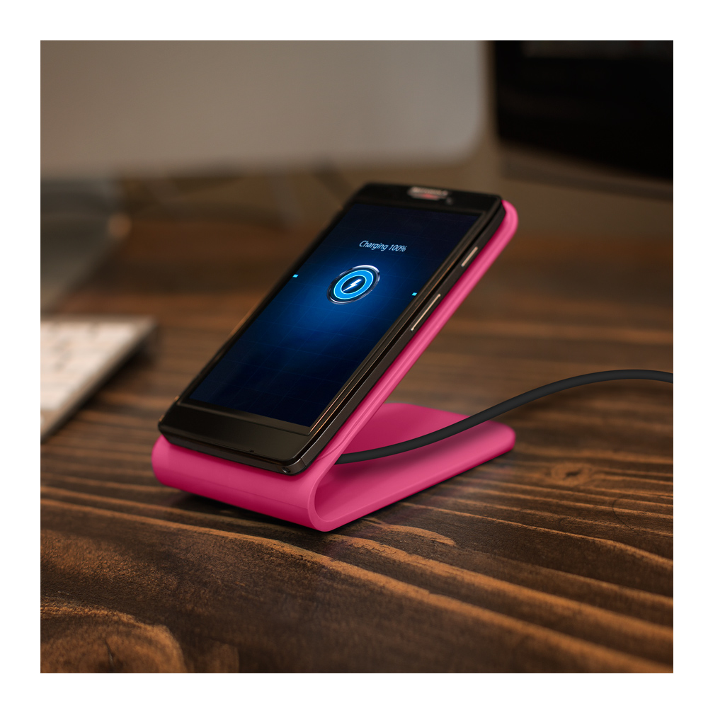 Naztech
Naztech Trådlös Laddare med Qi Teknologi (Magenta)