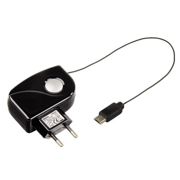 UTGÅTT
HAMA Reseladd. MicroUSB Rollup Svart