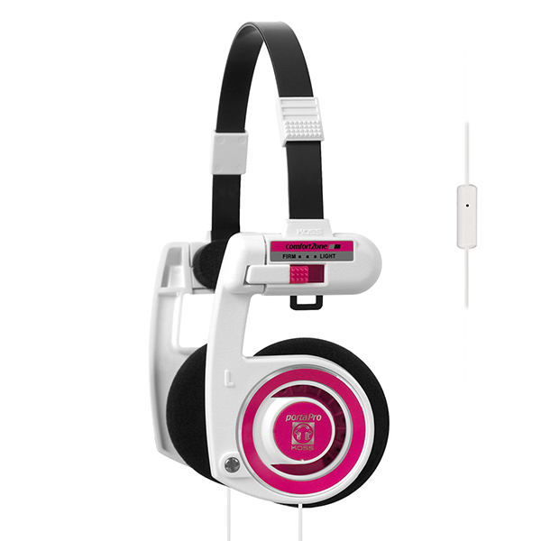 Koss
KOSS Hörlur iPortaPro 2.0 White Pitahaya med Mic