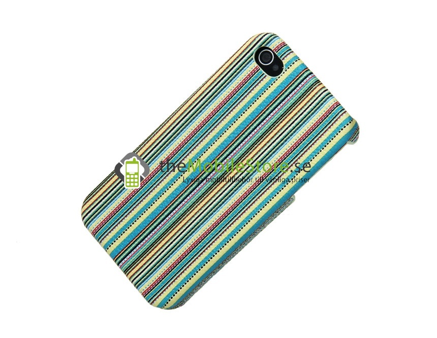 A-One Brand
Baksideskal till Apple iPhone 4S/4 (Stripes Grön)