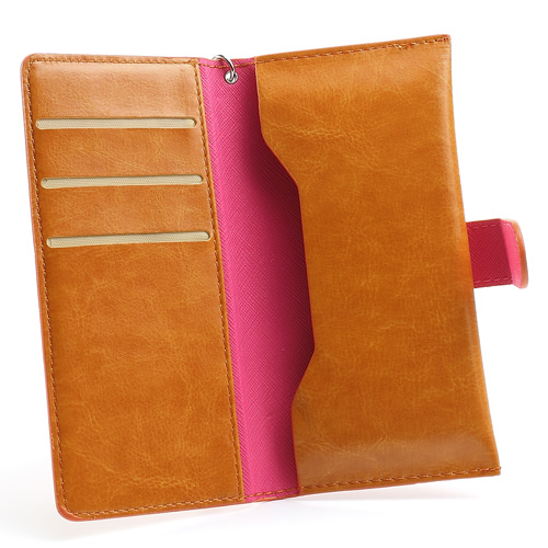 OEM
Grain Plånboksfodral av konstläder - Orange