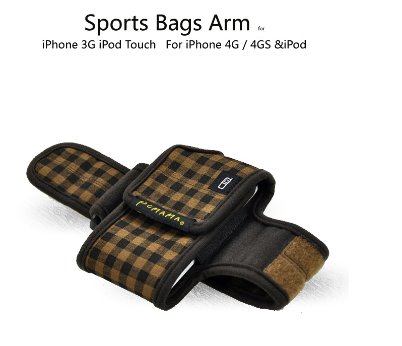 A-One Brand - PCMAMA Sportarmband till iPhone 4S/4 / 3G / 3GS / iPOD (CHECK)