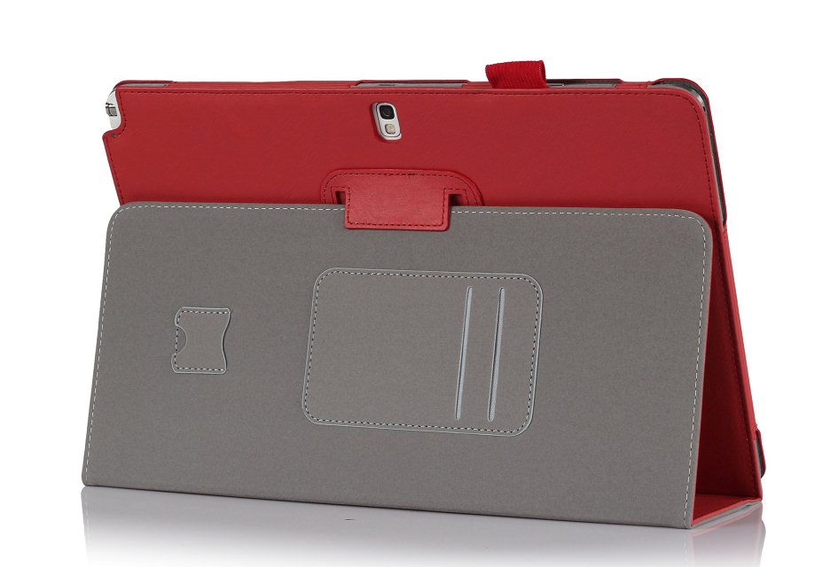 A-One Brand - Stand Flip Fodral till Samsung Note Pro 12,2 - Tab Pro 12,2 (Röd)