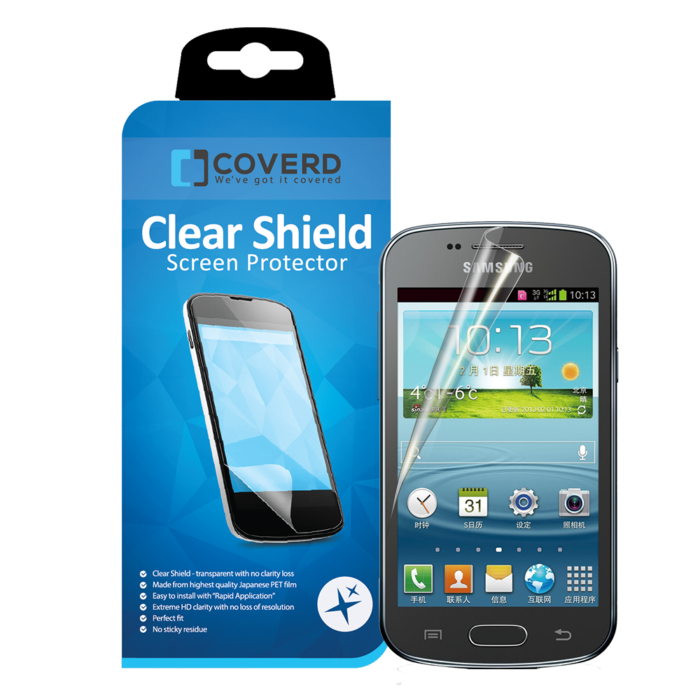 CoveredGear
CoveredGear Clear Shield skärmskydd till Samsung Galaxy Trend