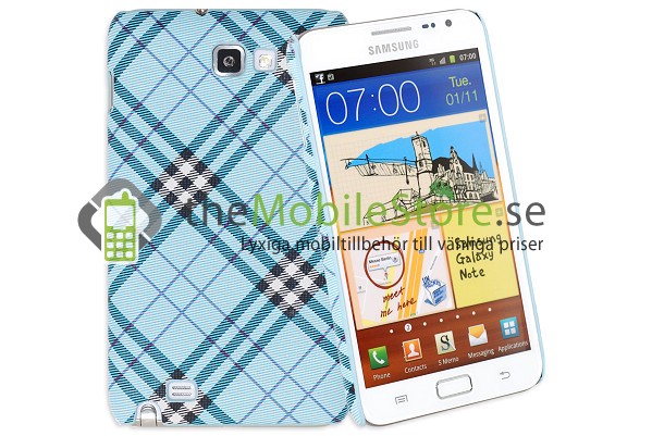 A-One Brand
CHECK Baksideskal till Samsung Galaxy Note i9220 (BLÅ)