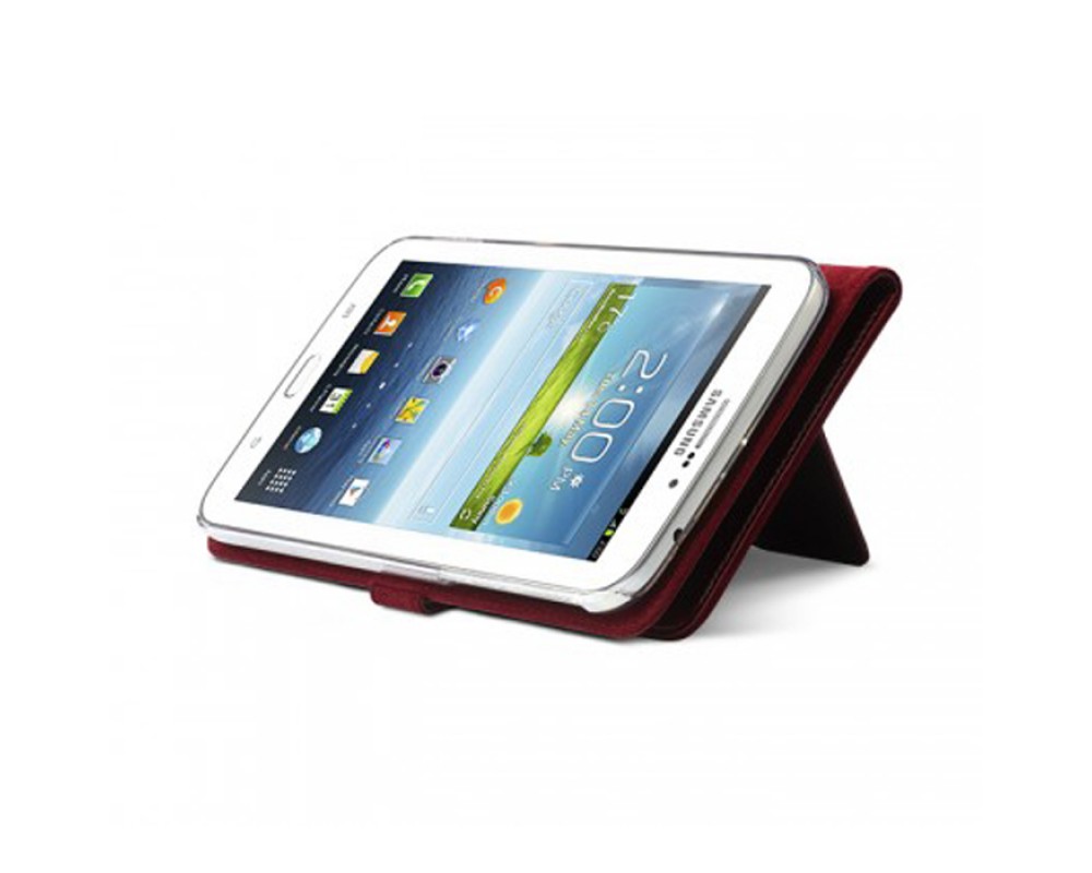 Zenus - Zenus Modern Classic Väska till Samsung Galaxy Tab 3 7.0 (Röd)