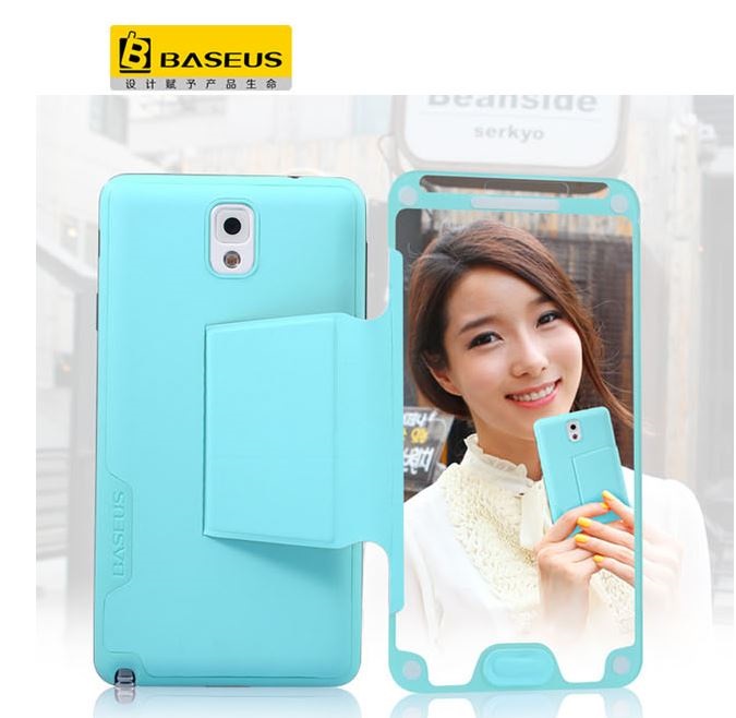 BASEUS - BASEUS flip fodral till Samsung Galaxy Note 3 N9000 (Gul)