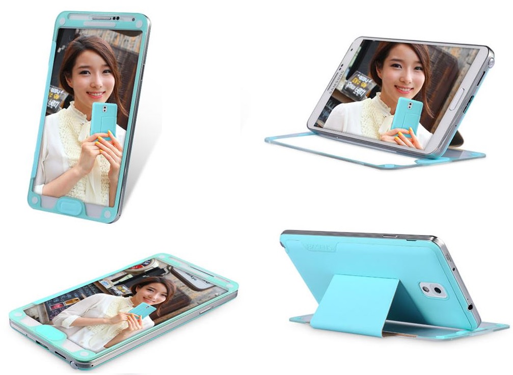 BASEUS - BASEUS flip fodral till Samsung Galaxy Note 3 N9000 (Gul)
