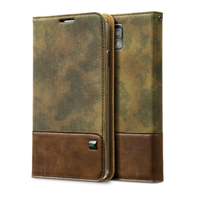 Zenus Camo Diary Väska till Samsung Galaxy Note 3 N9000 (Grön) Zenus Camo Diary Väska till Samsung Galaxy Note 3 N9000 (Grön)