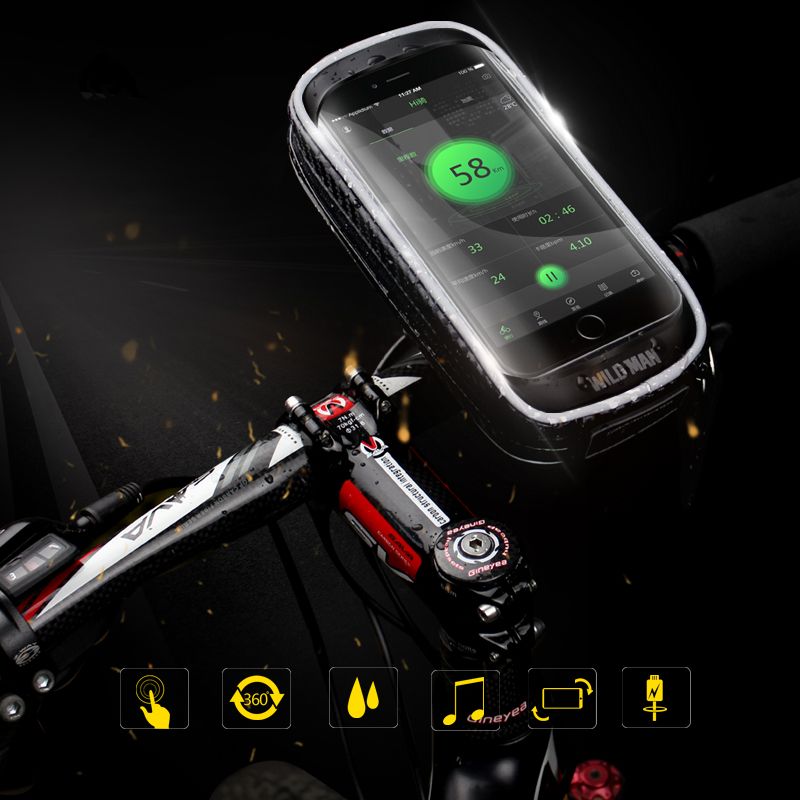 WildMan
Wildman Hardpouch Bike Mount Black