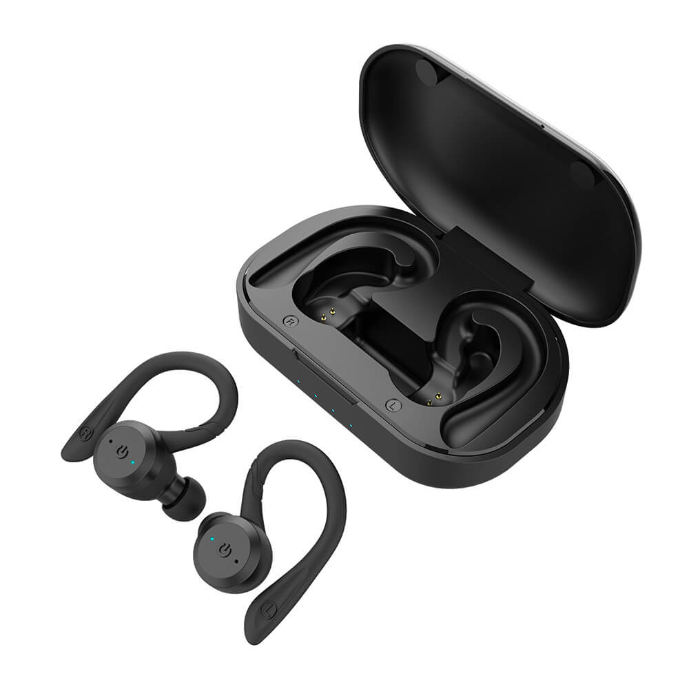 Boom of Sweden - BooM Bluetooth 5.0 TWS Vattentäta Sporthörlurar - Svart
