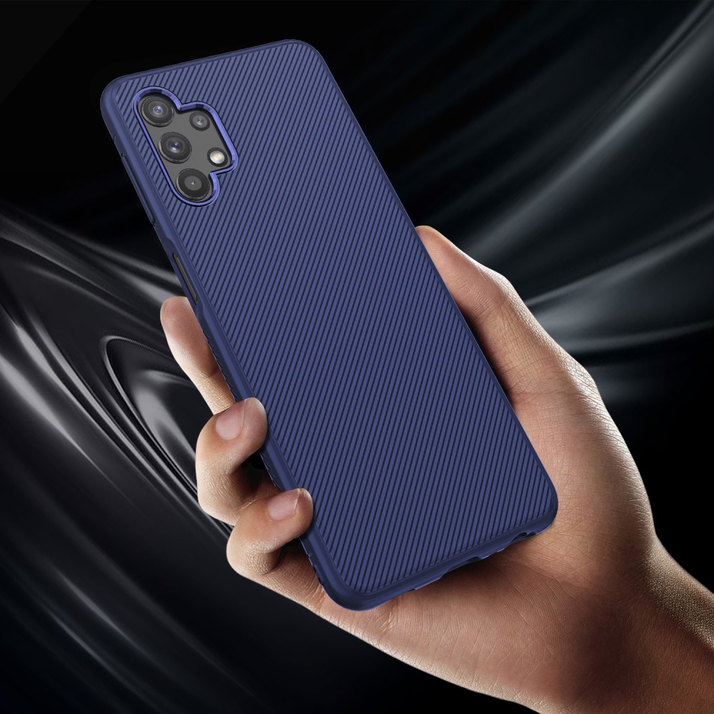 A-One Brand
Twill Texture Flexicase Skal till Galaxy A32 5G - Blå