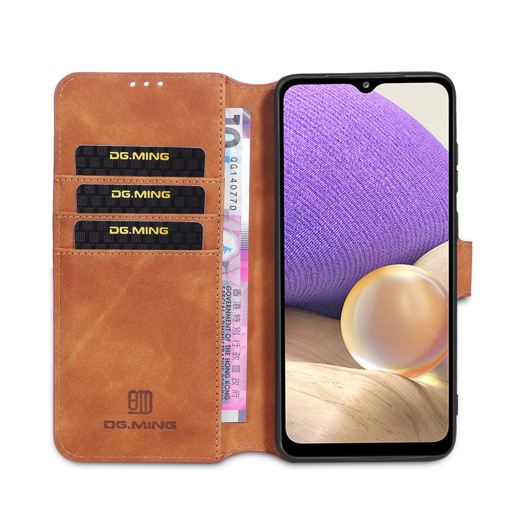 DG.MING
DG.Ming Retro Plånboksfodral Galaxy A32 5G - Brun