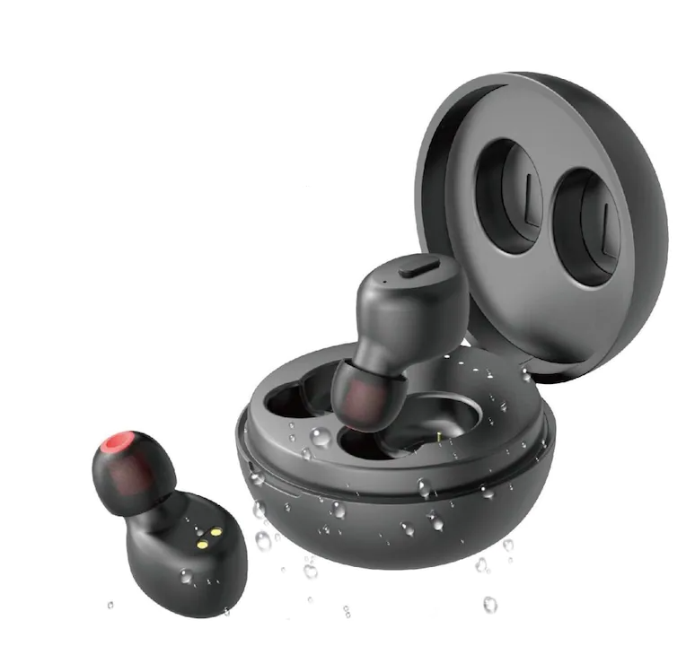 K p Xiwxi X8 Vattent ta bluetooth 5.0 TWS h rlurar Svart