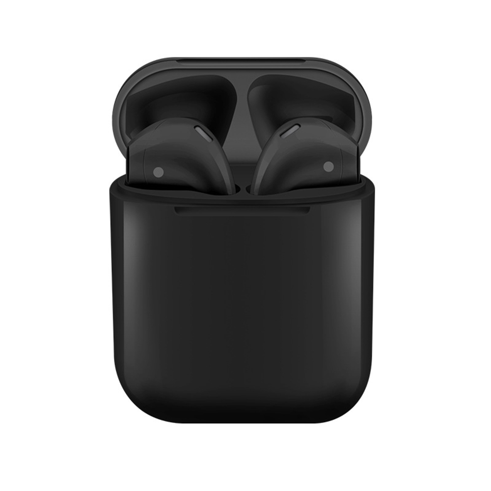 A-One Brand - i12S TWS Trådlösa hörlurar, Bluetooth 5.0 - Svart