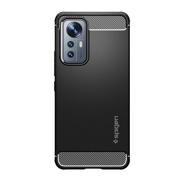 Spigen - Spigen Xiaomi 12 Lite Skal Rugged Armor - Matte Svart