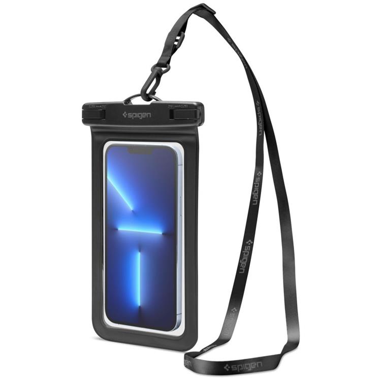 Spigen - Spigen Universala Vattentät Mobilväskor A601 - Svart