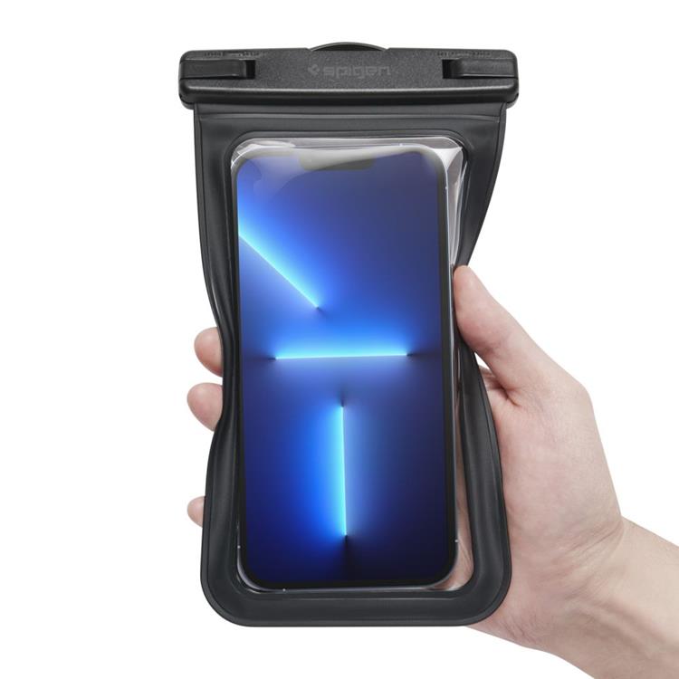 Spigen - Spigen Universala Vattentät Mobilväskor A601 - Svart