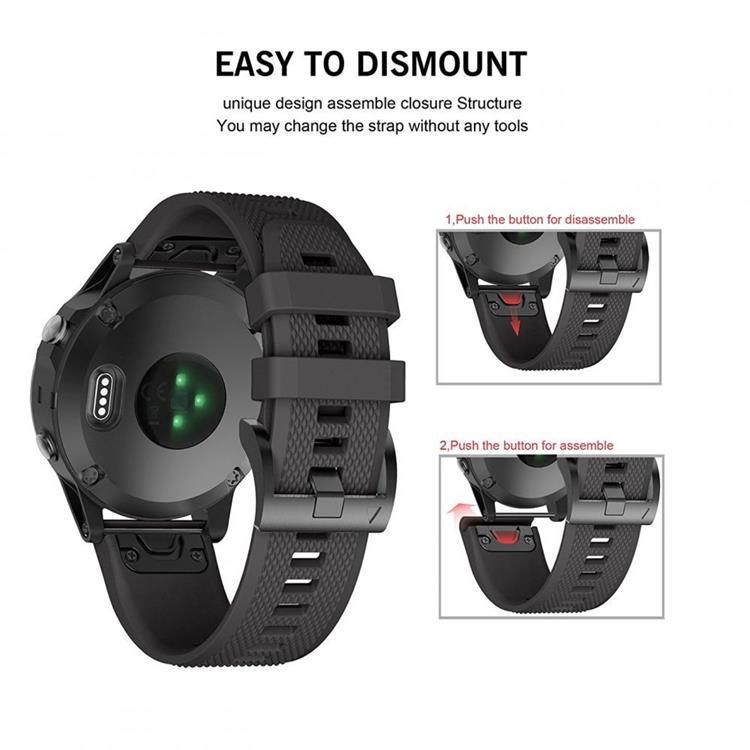 Tech-Protect - Tech-Protect Smooth Garmin Fenix 5/6/6 Pro Arme Grön