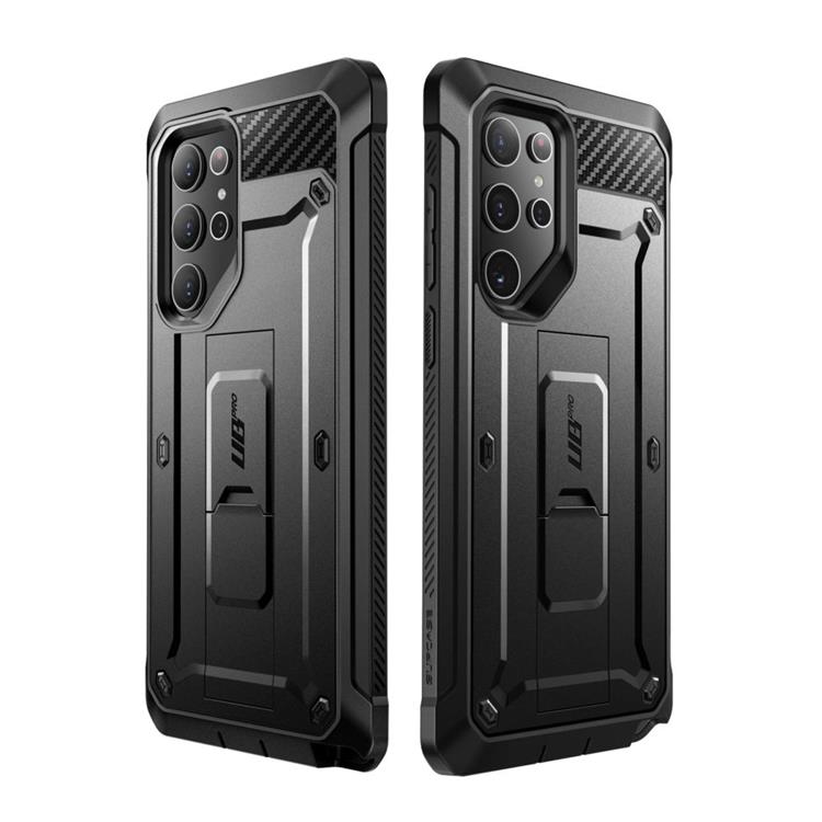 SupCase - SupCase 2-set Galaxy S22 Ultra Skal Unicorn Beetle Pro - Svart