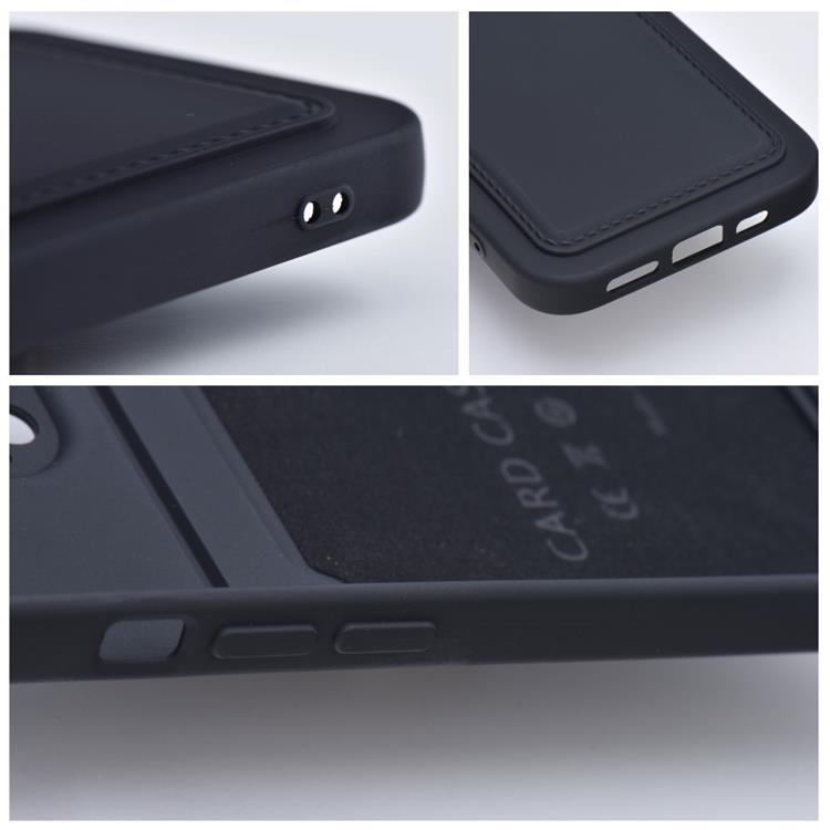 Forcell - Forcell iPhone 7/8/SE (2020/2022) Skal Korthållare - Svart