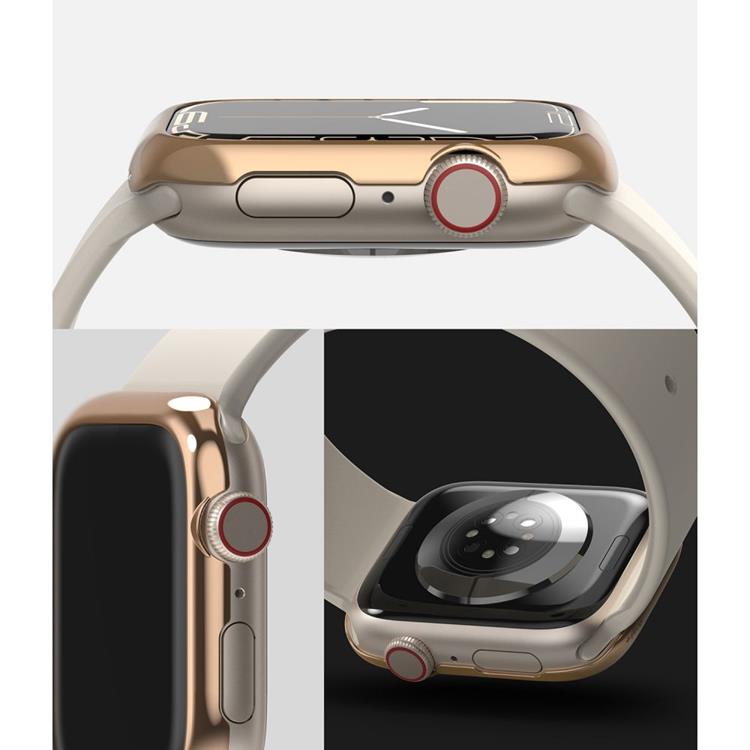 Ringke - Ringke Bezel Styling Skal Apple Watch 7 (41mm) - Rose Guld