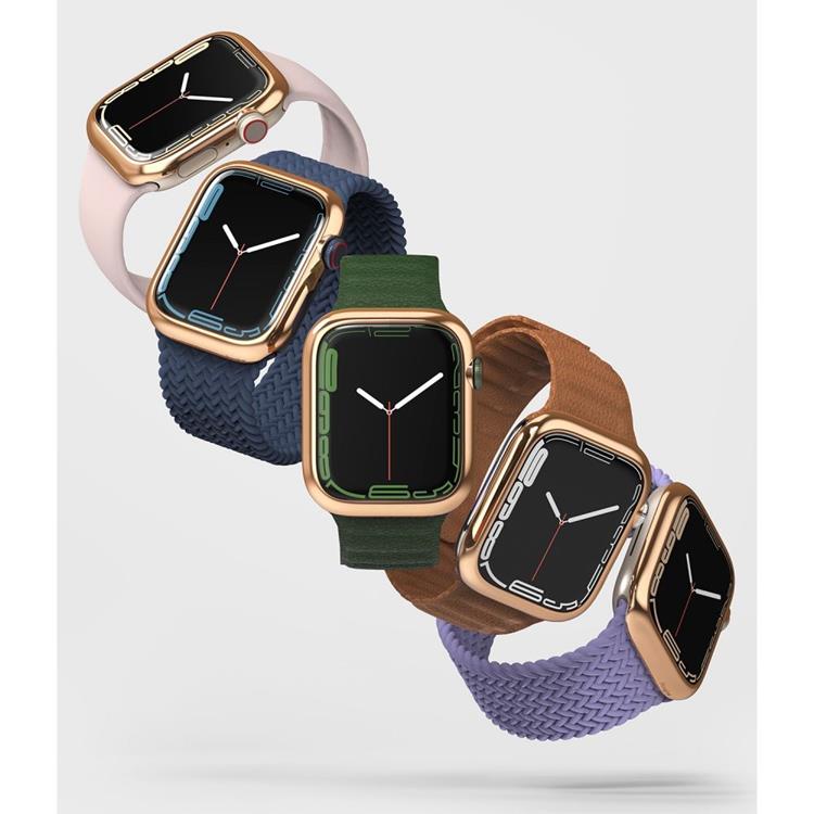 Ringke - Ringke Bezel Styling Skal Apple Watch 7 (41mm) - Rose Guld