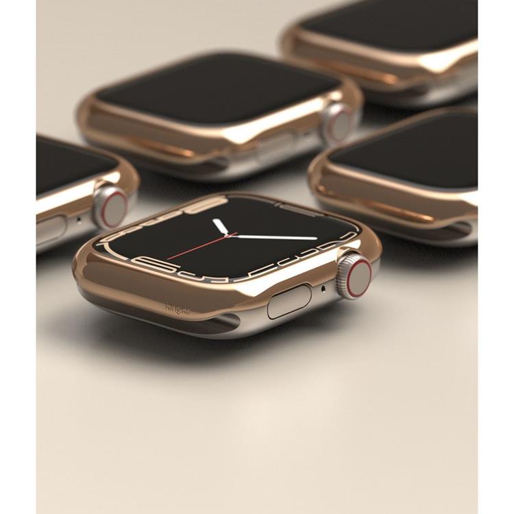Ringke - Ringke Bezel Styling Skal Apple Watch 7 (41mm) - Rose Guld
