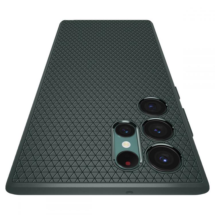 Spigen - Spigen Liquid Air Skal Galaxy S22 Ultra - Grön