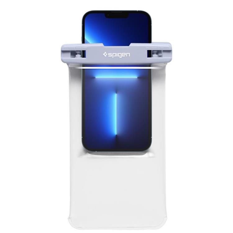 Spigen - Spigen 2-Pack Universala Vattentät Mobilväskor A601 - Aqua Blå