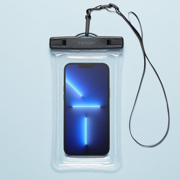 Spigen - Spigen 2-Pack Universala Vattentät Mobilväskor A610 - Crystal Clear