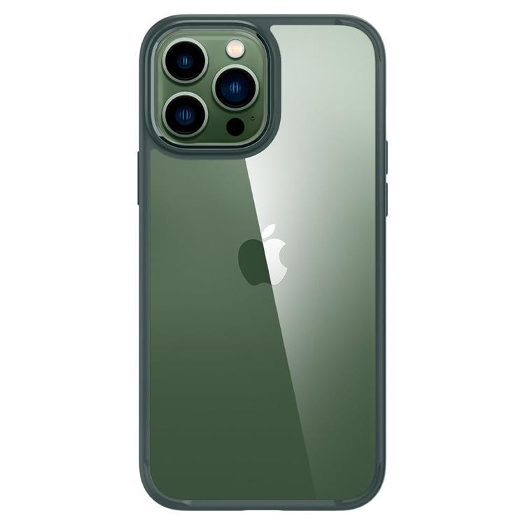 Spigen - Spigen iPhone 13 Pro Skal Ultra Hybrid - Midnight Grön