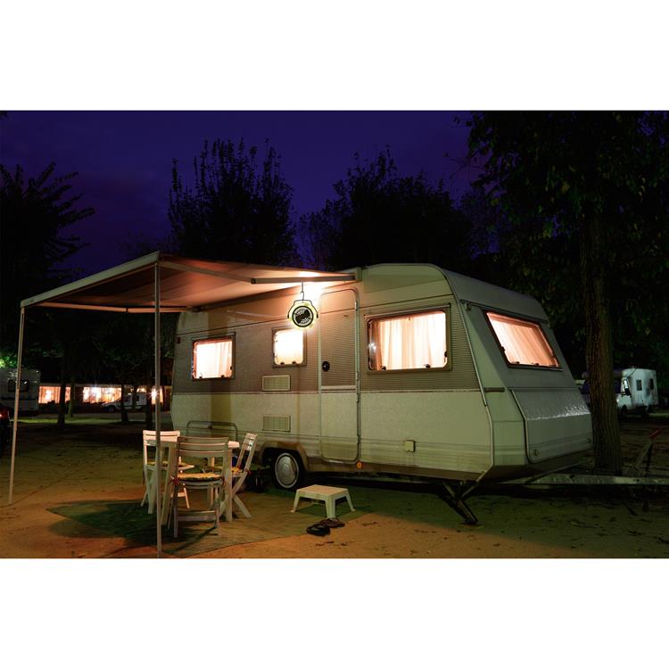 UTGATT5 - Grundig Campinglampa med Fläkt