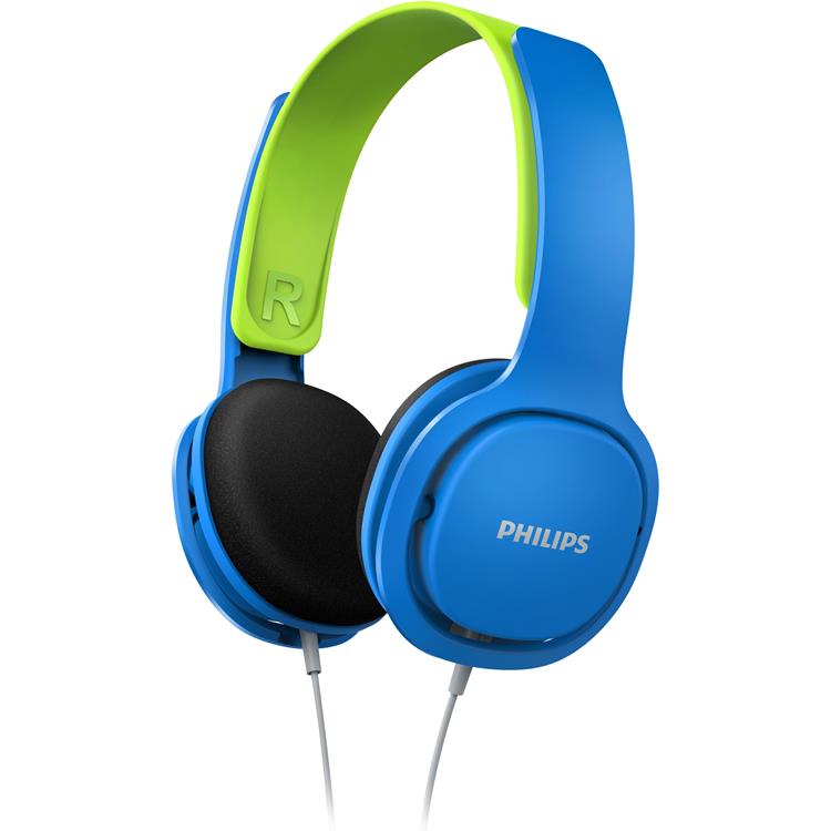 UTGATT5 - Philips Hörlurar för barn Begr max volym med Sladd - Blå