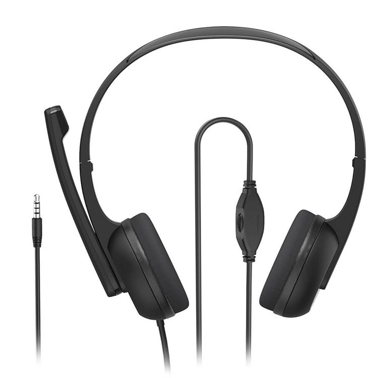 Hama - Hama Headset PC Office Stereo On-Ear HS-P150 V2 - Svart