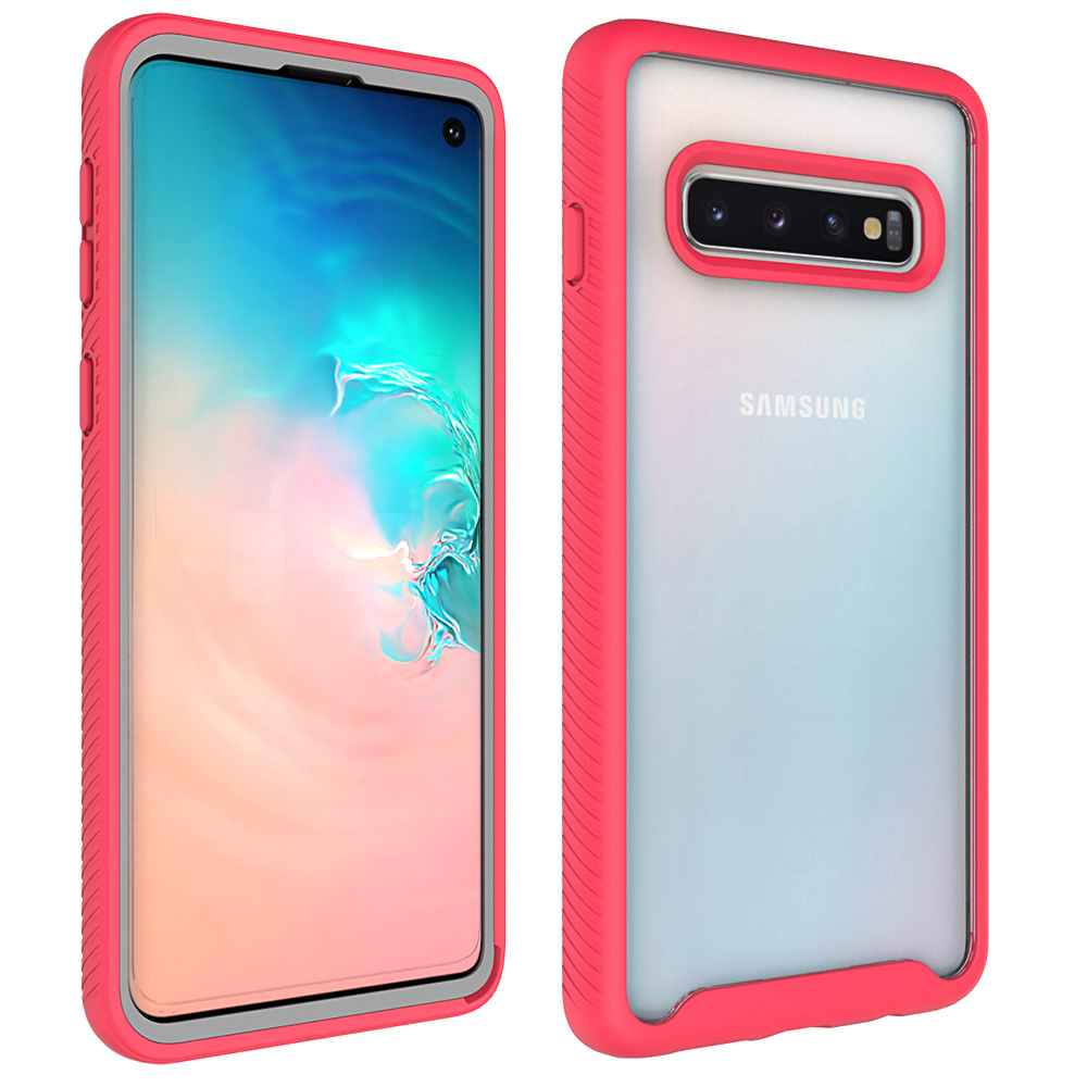 A-One Brand - Tvådelat Skal till Samsung Galaxy S10 - Svart