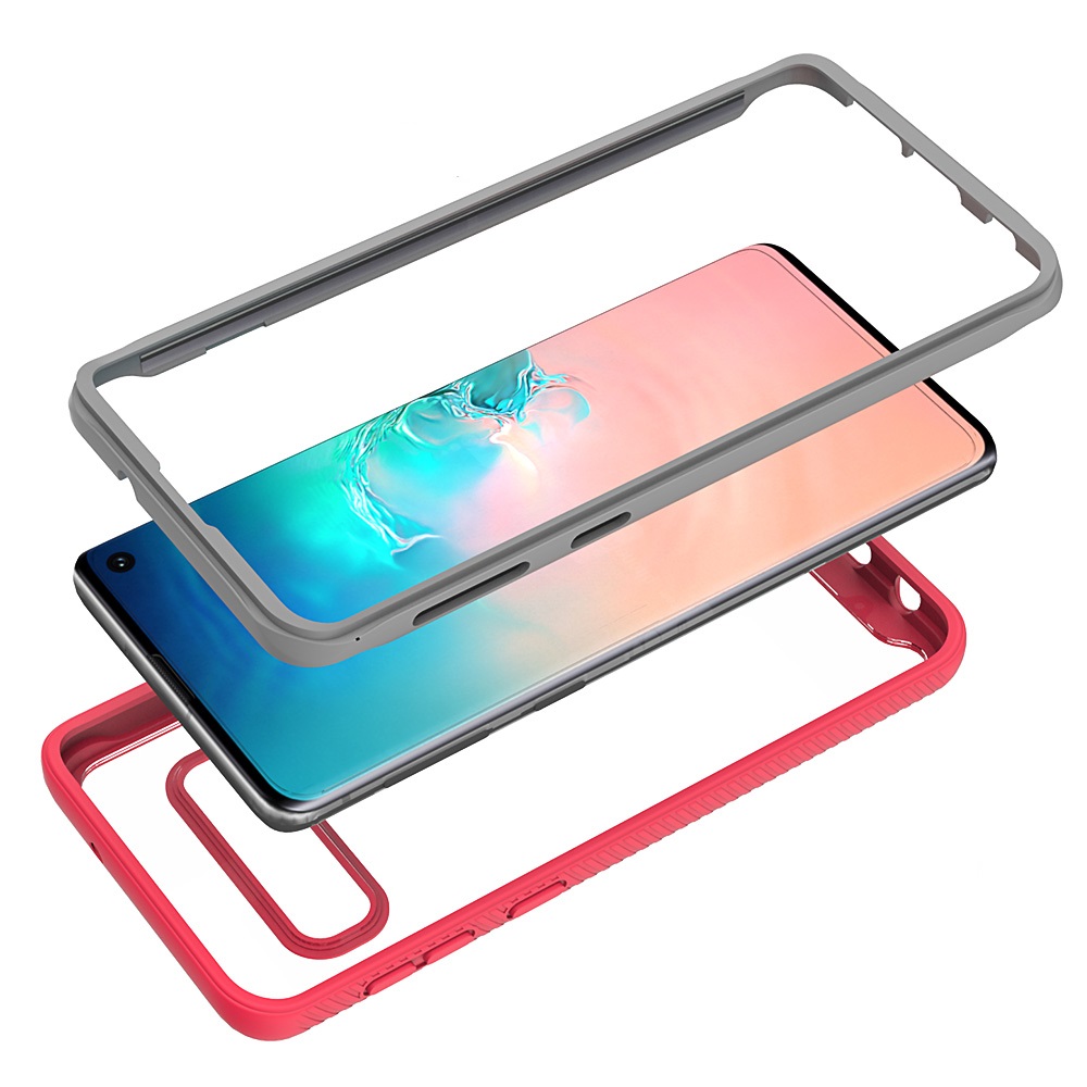 A-One Brand - Tvådelat Skal till Samsung Galaxy S10 - Svart