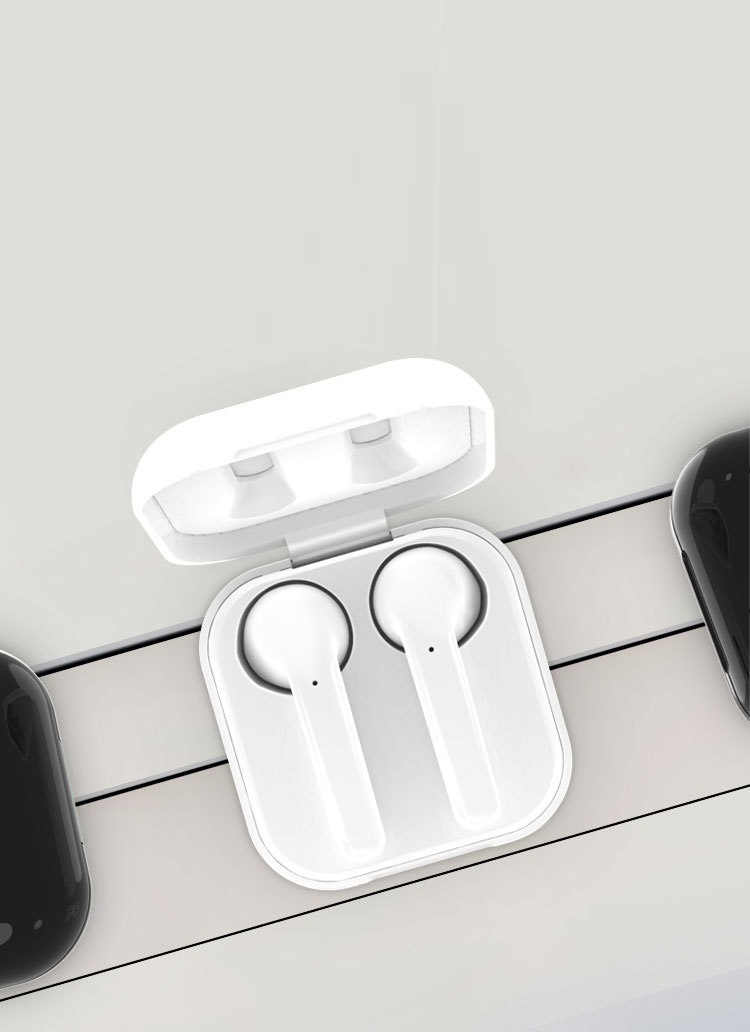 A-One Brand - TWS Air True Trådlösa hörlurar - Bluetooth 5.0 - Vit