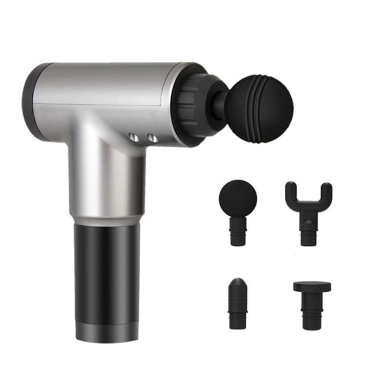 A-One Brand
Uppladdningsbar Massagepistol med 4 massagehuvuden - Silver