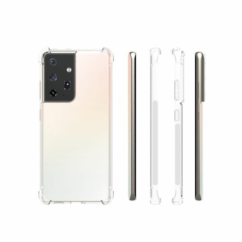 A-One Brand - Shockproof skal till Samsung Galaxy S21 Ultra - Transparent