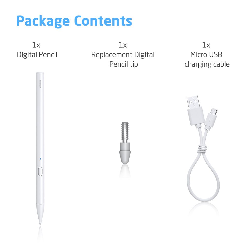 ESR
Esr Digital+ Stylus Penna iPad Vit