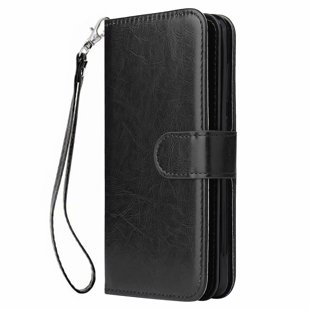 A-One Brand - Multiple Card Slots Plånboksfodral Galaxy S21 - Svart