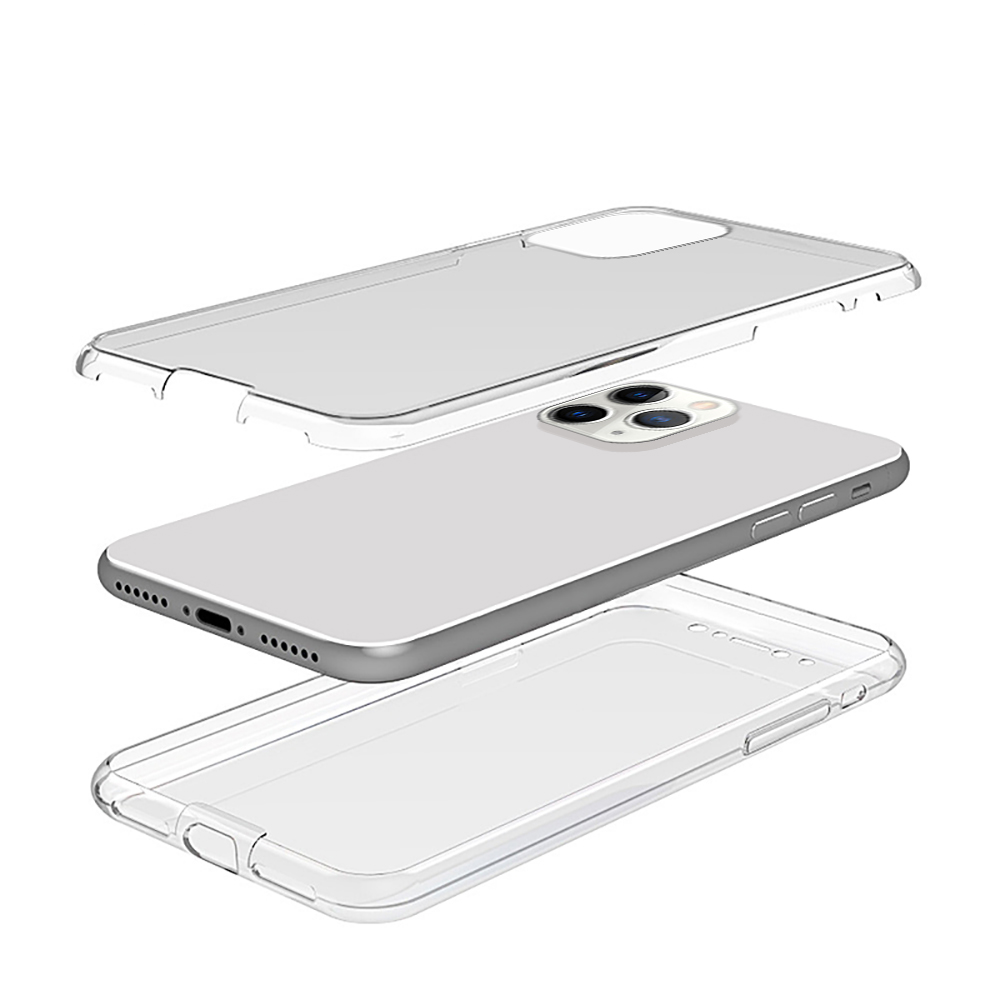 A-One Brand - 360° Heltäckande Skal till iPhone 11 - Clear