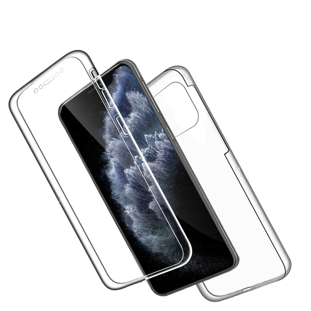 A-One Brand - 360° Heltäckande Skal till iPhone 11 - Clear