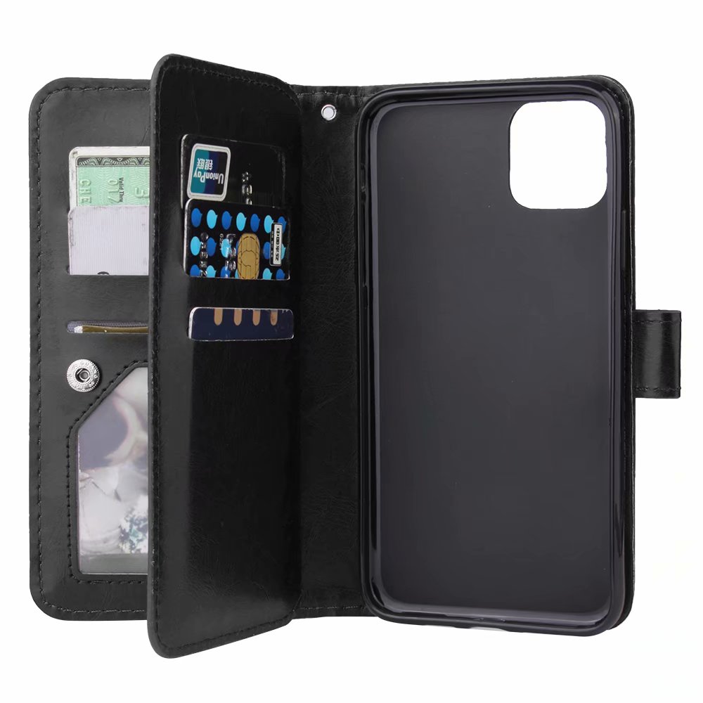 A-One Brand
Elegant Plånboksfodral till iPhone 12 Mini - Svart