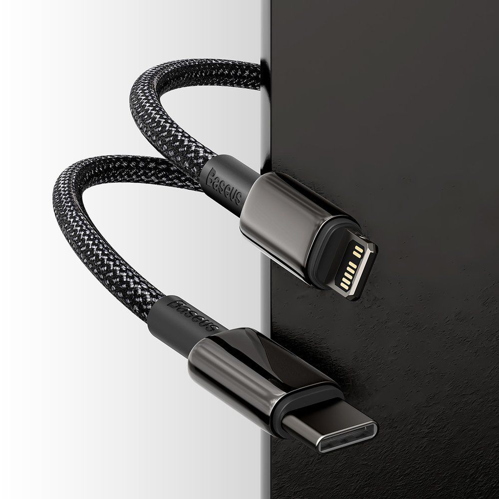 BASEUS
BASEUS Data Pd20W Type-C Lightning kabel 200cm Svart