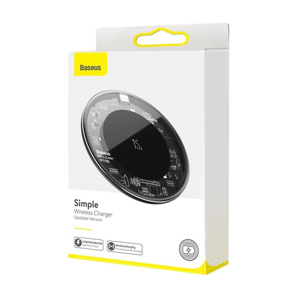 BASEUS
BASEUS Simple 15W Trådlös Laddare Visible