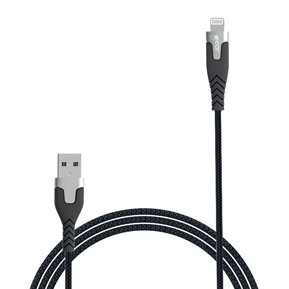 GEAR
GEAR Laddkabel PRO USB-A till Lightning C89 1.5m Svart
