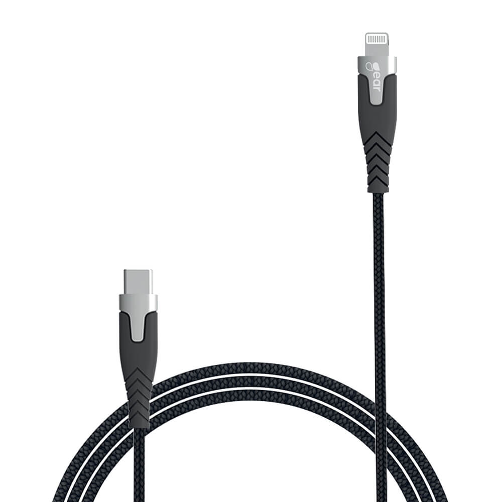 GEAR
GEAR Laddkabel PRO USB-C till Lightning C94 1.5m Svart